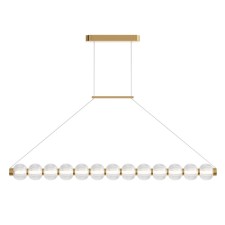 Светильник подвесной Maytoni MOD555PL-L18G3K, LED, 22 Вт, 1100х90х3122 мм, 1050 Лм, 3000К, золото