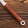 Serving spoon with a wooden handle 35 cm, scooped 7x11 cm