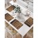 A set of napkins for setting the table "wooden fence", rectangular, size 32x46 cm, 4 pcs