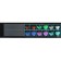 Salon backlight 9 LED-5050, 14 cm, remote control, light music, multicate RGB, 4 pcs