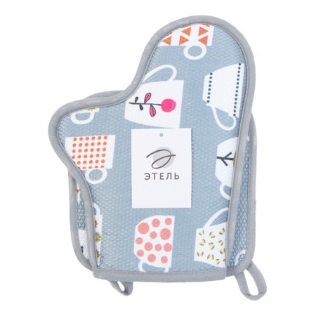 Kit. set 2 pr. 20*20 cm, mittens-dump. 27*20 cm, 100% p/e-3