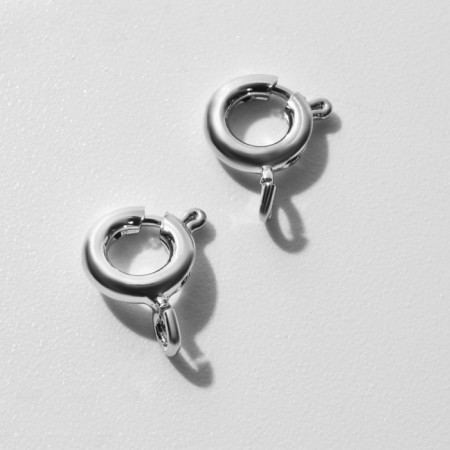 Castle-Karabin Post Sterption, (set 2 pcs.) 9 × 6 mm, ring