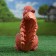 Garden figure "Squirrel with cones" 24x14x19cm