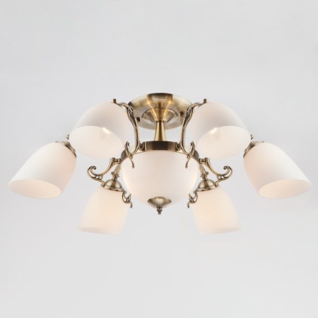 Ceiling chandelier Ariele, 60W, E27, 75x75x35 cm-1
