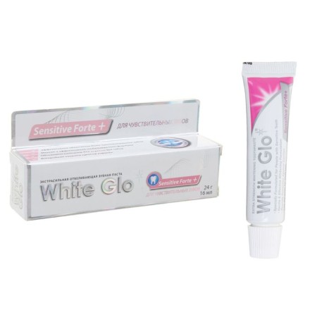 White Glo whitening toothpaste to reduce teeth sensitivity, 24 g