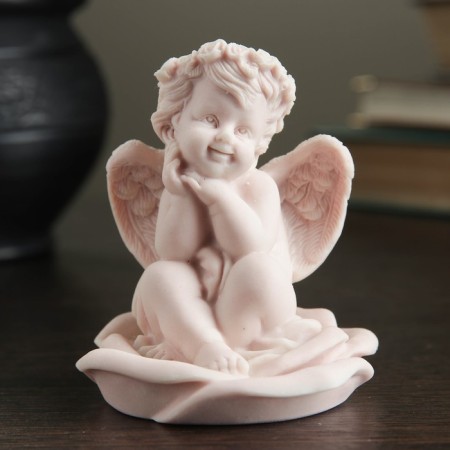 Souvenir "Angel in the Flower" 8.5cm, mix