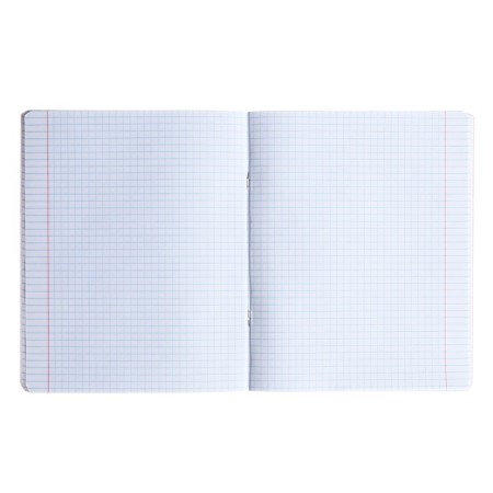 Notebook of 48 sheets in the Unicorn cage, cover coated cardboard, matte lamination Soft Touch, foil, mix-1