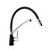 Accoona A4890FF-2 kitchen mixer, single-leaf, silicone spout, brass, black