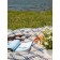 Mackenzie plaid, size 150x200 cm, beige color