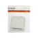 The 1-clavy switch with an indicator (mechanism), Stekker series Erna, PSW10-9101-01, White