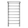 Terminus heated towel rail "Regiment" P8, 400x850 mm, chrome