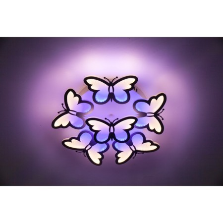 LED lamp 80W 6800LM 3000K-6500K, size 46x46x12 cm-2