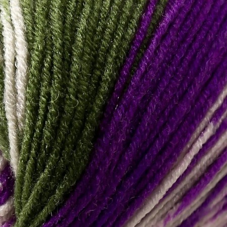 Yarn "Nordic" 20% wool, 80% acrylic 510m/150g (666)-2