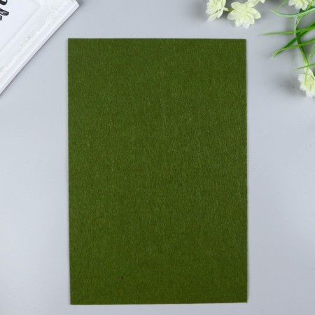 Hard felt 1 mm 20x30 cm swamp