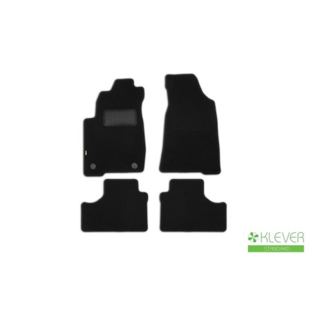 Raps in the cabin Klever Standard Chevrolet Niva, 2009-2016, cross., 4 pcs. (textile)