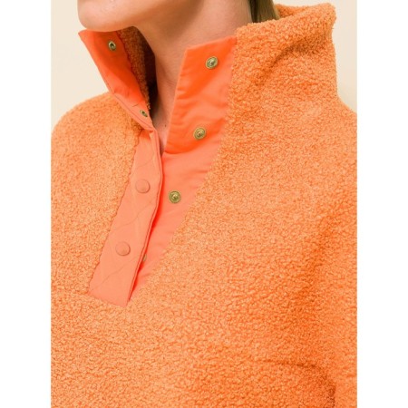 Feminine sweatshirt, size 42, orange color-3