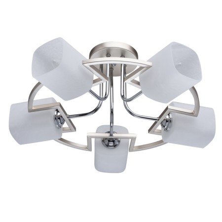 Tetro ceiling chandelier 5x60W E14 metal 60x60x46cm