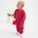 Combineson children's minku color raspberry, height 80-86 cm