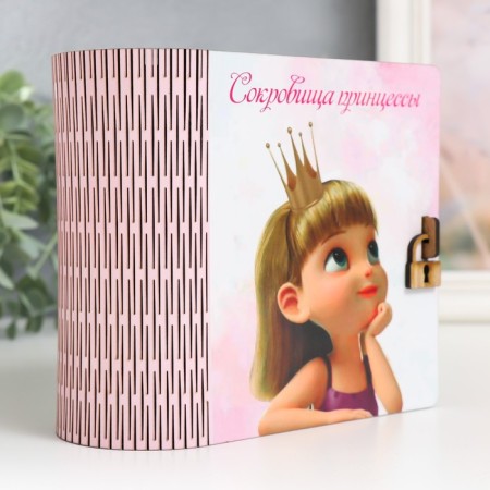 Basket box "Princess" 15x14x8 cm-1