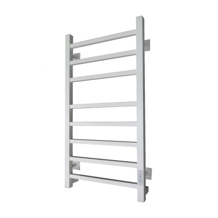 The electric heated towel "Sanprise" Quadro P8, 400x800 mm, universal, white-1
