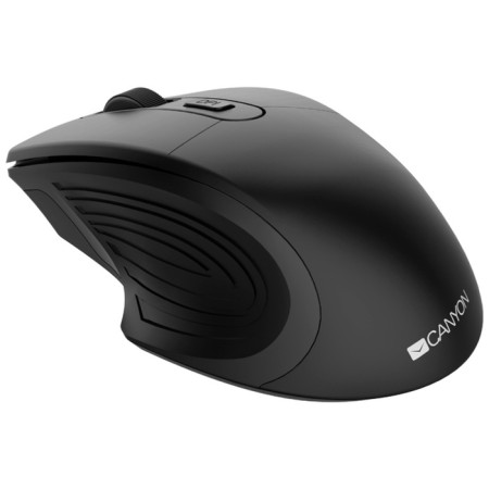 Canyon MW-15 wireless mouse with Pixart sensor, 800/1200/1600 DPI, 4 buttons, black-1