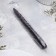 Candle twisted, 2.3x 24.5 cm, 5 hours, 50 g, black