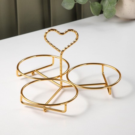 Glass icon "Heart", 500 ml, 13 × 20.5 cm, 3 pcs-4
