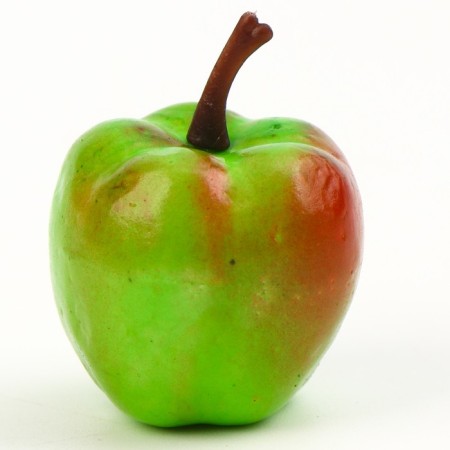 Decor "Apples" green, set 50 pcs., Size: 3.5 × 3 cm