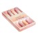 A set of markers-textbooks 4 pieces, 4 colors, orange-pink gradient