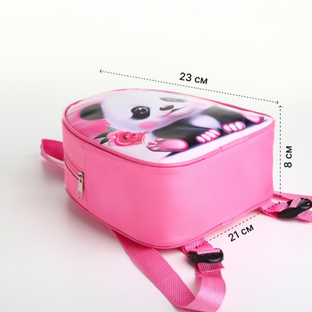 Baby backpack on lightning, "chosen", pink color-1