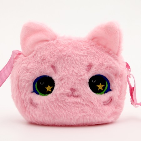 Children's bag "cat", pink color-2