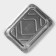 A set of foil for baking and baking shares, 960 ml, 21.5 × 14.6 × 5 cm, 2 pcs