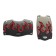 Cartage pedals, anti -excaning, set 2 pcs, red