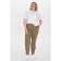 Female trousers, size 54, green color