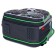Frame backpack 36 x 28 x 11 cm, Across 198, filling: bag, gray/green ACR22-198-1