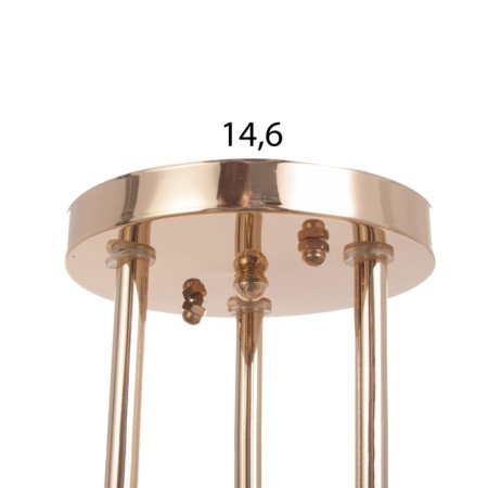 Velma chandelier BP 3x40W E27 Gold Model: 2600549-4