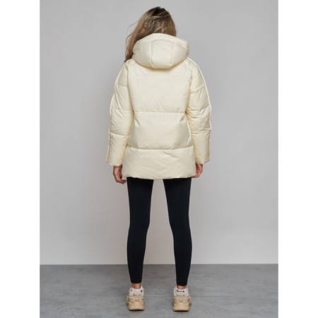 Winter jacket, size 48, beige color-3