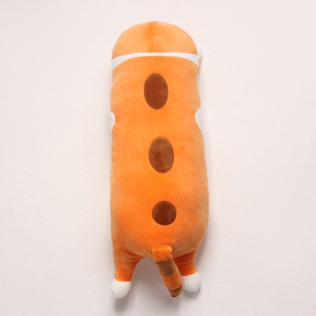 Soft toy "Kit" with a blanket, 65 cm, red color-5