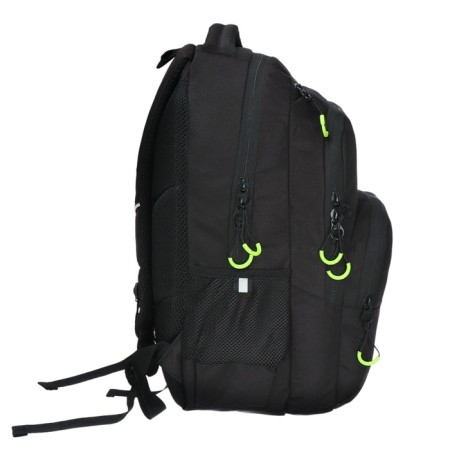 Youth backpack 45 x 32 x 23 cm, Grizzly, ergonomic back, laptop department, black-3