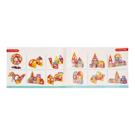 Magnetic designer "Mini Magic Magnet", 128 parts-4