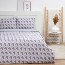 Lovelife Lovelife Love Love Love, 143*215cm, 150*225cm, 50*70cm-2pcs, 100%cotton, satin, 125g/m²