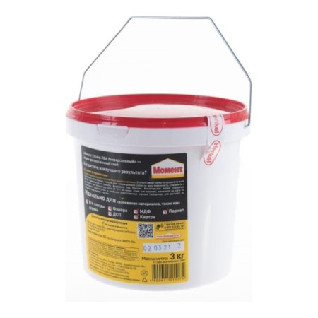 Glue "moment" PVA carpenter, universal, 3 kg-2