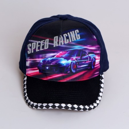 Children's cap "Speed ​​Racing", rr. 52-54 cm-3