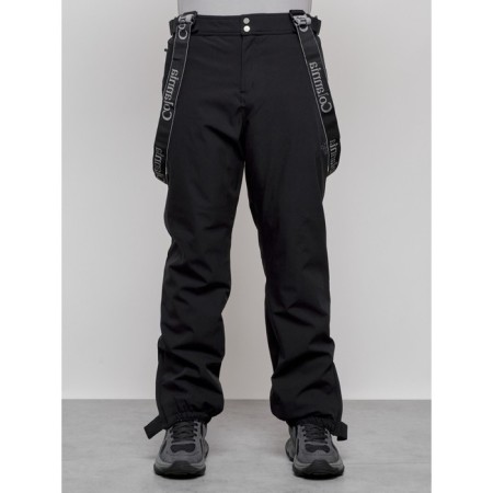 Semi -combinezone ski insulated male winter, size 56, black color-4
