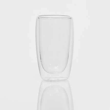Glass glass with double walls Haibol, 450 ml-1