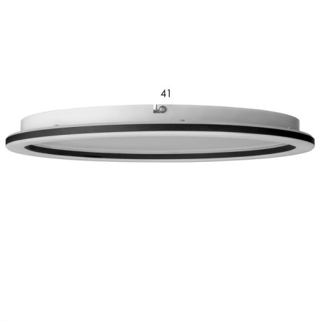 Luer with PDD "Ringo" LED 62W 3000-6000K Black 50x50x4.5 cm Bayerlux-9