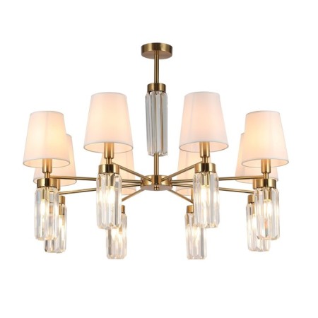 Ceiling light Gerhort G111103/12BRS CL WT, 12X60W, E14, 68x70x70 cm, bronze color