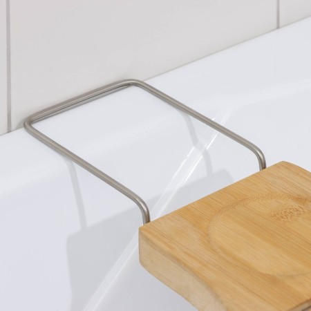 Savanna SPA bathroom shelf, 74-95 × 20.3 × 2.5 cm, bamboo-16