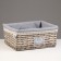 Stelly basket "Lenon", 40x31x17 cm, gray