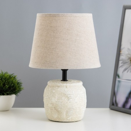 Leonila table lamp E14 40W gray 20x20x30cm Risalux